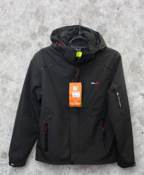 Куртки демисезонные мужские RLA (черный) оптом 63802975 R23070-8-16