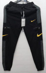 Спортивные штаны мужские (black) оптом 07189325 01-12