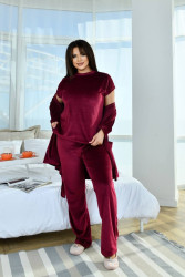Ночные пижамы женские (3-ка) оптом Турция 06831749 1408-10