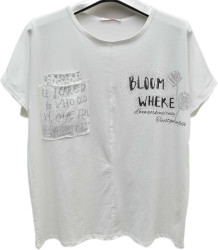 Футболки женские БАТАЛ оптом 05143279 2554-203