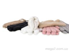 Перчатки, CAP оптом 5009 (норка) mix