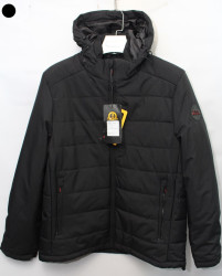 Куртки демисезонные мужские WOLFTRIBE (black) оптом QQN 81096573 2375-19