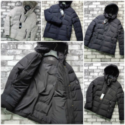 Куртки зимние мужские (черный) оптом Китай 19526784 32-98