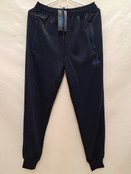 Спортивные штаны мужские (темно-синий) оптом 94103257 6690-62