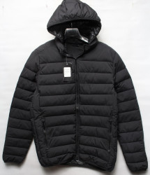Куртки демисезонные мужские (черный) оптом 39768045 DDS-518-9