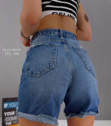 Шорты джинсовые женские LUJ YO оптом 29764035 355 - 498-19