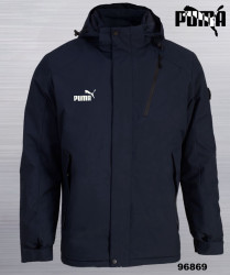 Куртки демисезонные (тёмно - синие) мужские оптом 64219735 96869-0-20