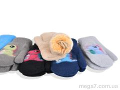 Варежки, RuBi оптом 2523 (0,6-1,5) mix