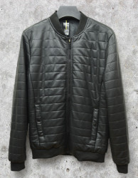 Куртки кожзам мужские DICNI (черный) оптом 19745803 H7-58-4