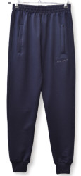 Спортивные штаны юниор (темно-синий) оптом 85463721 400-38
