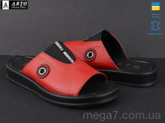 Шлепки, ARTO оптом 268 красный перф