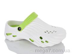 Кроксы, Violeta оптом A101 white-green