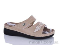 Шлепки, Sali-2 оптом 209-86 корич.к.