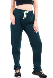 Спортивные штаны женские БАТАЛ на меху оптом Китай 64759203 6004-3