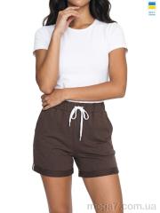 Шорты, Sport style оптом 0621 шоколад