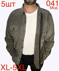 Рубашки на меху БАТАЛ мужские оптом 04129768 041-9-42