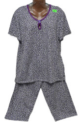 Ночные пижамы женские БАТАЛ оптом 91827643 0010-141