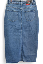Спідниці джинсові жіночі RELUCKY ПОЛУБАТАЛ оптом 