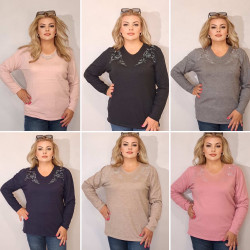 Светри жіночі БАТАЛ оптом SVET LANA 