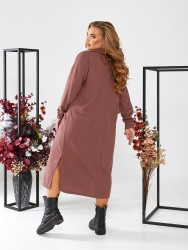 Сукні жіночі БАТАЛ з начосом оптом 