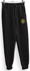Спортивные штаны подростковые (черный) оптом 80496723 02-43