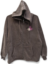 Спортивные кофты женские на флисе оптом 46318297 101270-34