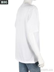 Футболка, BIG оптом --- 4049-08-2 white