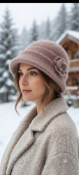 Шапки женские на флисе оптом 51328094 05-137