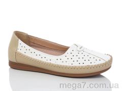 Туфли, Leguzaza оптом 912 white-beige