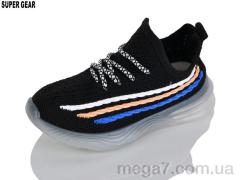 Кроссовки, Super Gear оптом 0081B-1 black