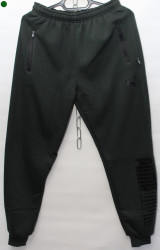 Спортивные штаны мужские на флисе (khaki) оптом 48607159 02-8