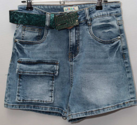 Шорты джинсовые женские LANBAI оптом 76891452 Z8016-5