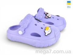 Кроксы, Rai shoes оптом 3001 бузковий