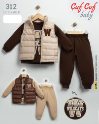 Костюмы детские (бежевый) оптом Rola kids 06238147 007-8