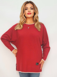 Свитера женские БАТАЛ оптом 02579436 2109-23