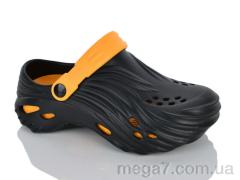 Кроксы, Violeta оптом B101 black-yellow