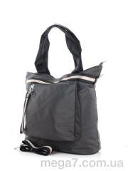 Сумка, Superbag оптом 00112 grey-black