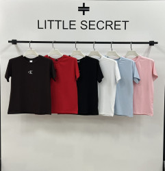 Футболки женские (белый) оптом 60487135 021-300