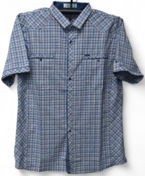 Рубашки мужские HETAI БАТАЛ оптом 28637045 A347-13