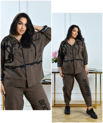 Костюмы женские БАТАЛ оптом 40157329 Т-2172-74