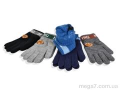 Перчатки, RuBi оптом 2529S (хутро) mix