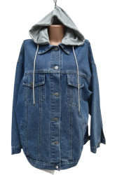 Куртки джинсовые женские ПОЛУБАТАЛ оптом 79512306 2807-209