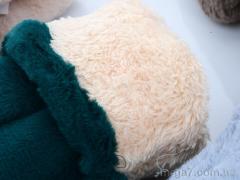 Варежки, Королева оптом CAP 50-284Ж варежка травка mix