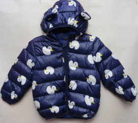 Куртки демисезонные детские (dark blue) оптом 20751968 53-44