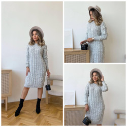 Платья женские БАТАЛ оптом 60193542 1015-179