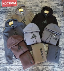 Спортивные костюмы на флисе мужские оптом 91546830 77-32