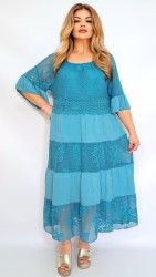 Платья женские БАТАЛ оптом 26387504 20-78