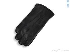 Перчатки, Королева оптом BM0539М шкіра оленя хутро black