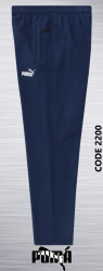Спортивные штаны мужские на флисе БАТАЛ (темно синий) оптом 96850427 2200-49
