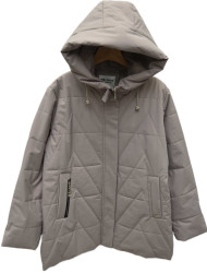 Куртки демисезонные женские БАТАЛ оптом 34215609 6621-38